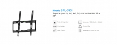 SPL 395 i SOPORTE 32 a 60" INCLINACION"