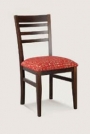 SILLA ANA ASIENTO TAPIZADO NOGAL