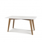 LV MESA 160x90 WENGUE/BLANCO/COMBINADO