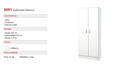 GABINETE MULTIUSO BCO 3091-3
