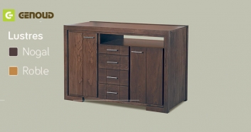 BAHIUT GENOUD LC 152X 45 X90   NOGAL/ROBLE
