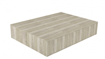 CAMA 140 CORSA #4024 6 CAJONES WENGUE