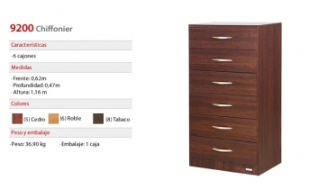 CAJONERA PLATINUM 920.05 6C CEDRO