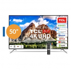 SMART 50 TCL L50P8M 4K ANDROID BLUET Y VOZ