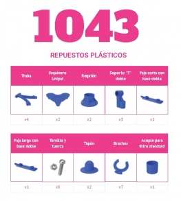 REPUESTO ACCESORIOS PELOPINCHO P/1043