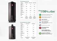 TRMTNQ GAS  80L RHEEM TGNP-080RH PIE GN GRIS